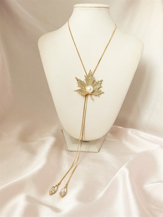 Necklace "Maple Leaf" (I)