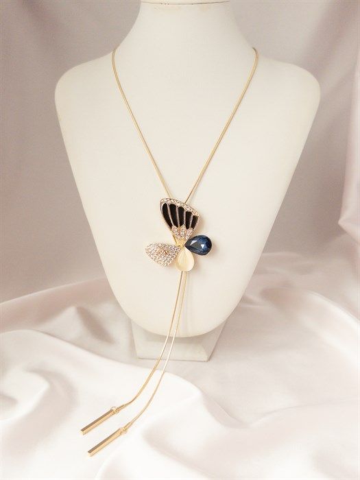 Necklace "Exquisite butterfly" (I)