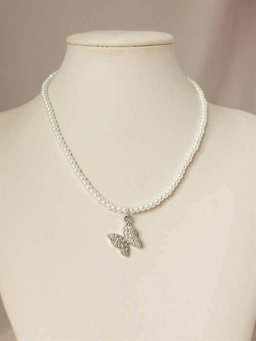 Necklace "Lovely butterfly" (I)